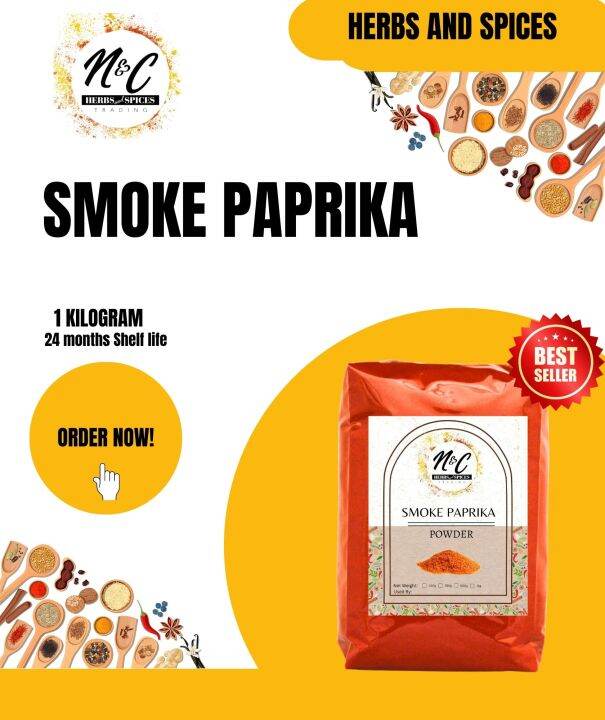 Smoke Paprika Powder 100grams 250grams 500grams 1kilogram | Lazada PH