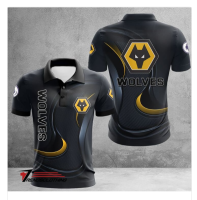 Wolverhampton Wanderers F.C. 2023 New Design Customization High Quality 3DPOLO SHIRT (Contact Online for Free Customization) - NO.6GHGSJ7