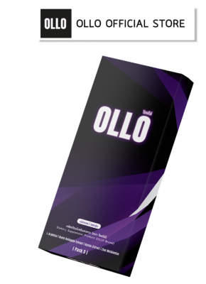 ผลิตภัณฑ์เสริมอาหาร OLLO เหมาะสำหรับผู้ชาย 1 กล่อง บรรจุ 5 ซอง