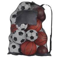 Basketball Bag Mesh Balls Bag Large Capacity Organizer with Drawstring Adjustable Shoulder Strap Mesh Design for Basketball Baseball Football Swimming Gear Volleyball classical