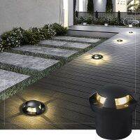 【LZ】❀✲❦  Luzes ao ar livre Impermeável 6W12W 18W LED Garden Enterrado AC110-240V Outdoor Deck Light Underground Lâmpada Iluminação de calçada