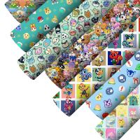 【HOT】✿❆◊ Animals SMOOTH Texture Printed Faux Leatherette Sheet Synthetic Leather Fabric Bows Crafts Material1Yc24850