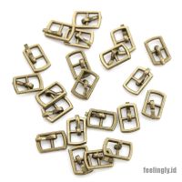 [FEEl] 10pcs 4.5mm mini doll buttons ultra-small Tri-glide buckle doll belt buckle