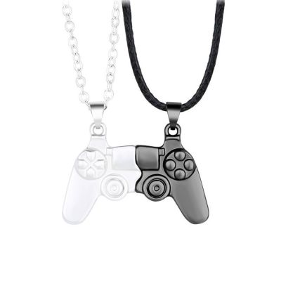 Couple Magnetic Game Controller Gamepad Necklace Magnetic Pendants Couples - 2pcs - Aliexpress