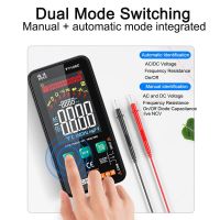 New 129C 9999 Counts Digital Multimeter Smart Auto Range Ohm Hz Capacitance True RMS AC DC Voltage DMM LCD Backlight Multimetro Electrical Trade Tools