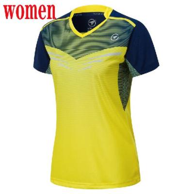 New Badminton short sleeve shirts Men women,sport Tennis shirts,table tennis tshirt ,Quick dry sports training shirts A120