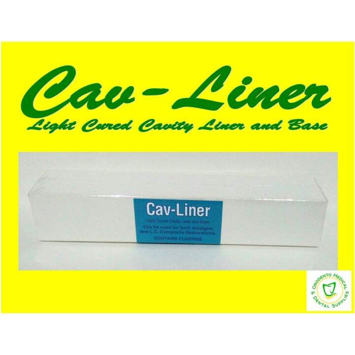 Orodento CavLiner (Light Cured Cavity Liner and Base) Lazada PH