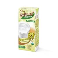 4CARE BALANCE ORGANIC น้ำข้าวกล้องออร์แกนิก รสไม่เติมน้ำตาล 180 ML [แพ็ค 3 กล่อง]