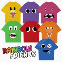 New Rainbow Friends Casual Short Sleeve T-Shirt For Kids Boy/Girl