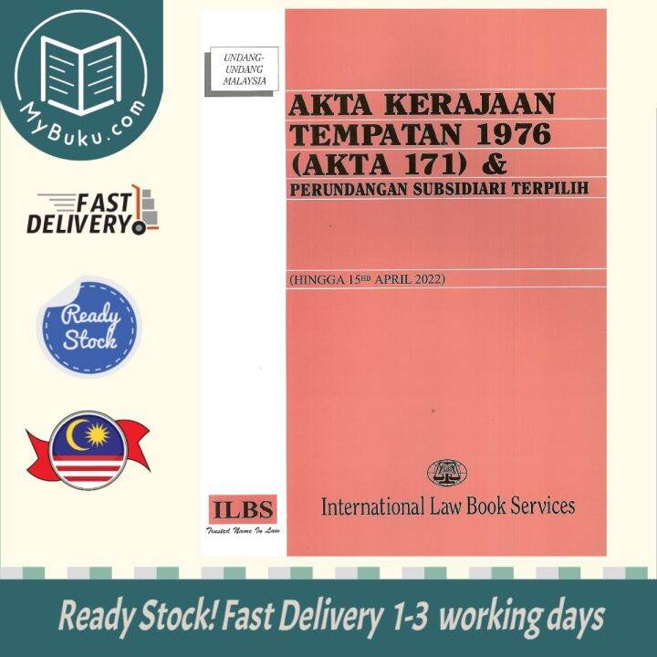 [MyBuku.com] Akta Kerajaan Tempatan 1976 (Akta 171) & Undang-Undang ...