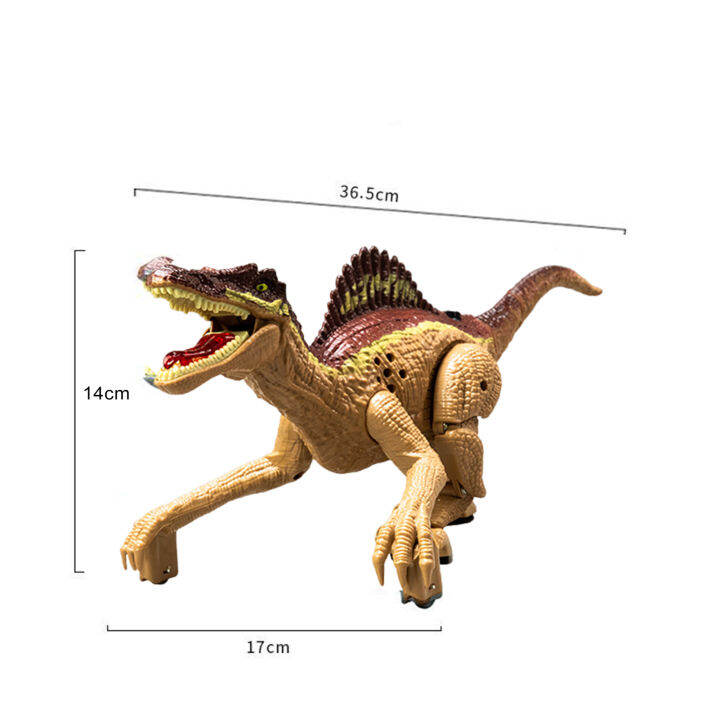 ของเล่นไดโนเสาร์-rc-แอสเตลลาพร้อมเซ็นเซอร์อินฟราเรดไดโนเสาร์แบบใช้รีโมตควบคุมอเนกประสงค์ของเล่นไดโนเสาร์-rc-แบบโต้ตอบโมเดลไดโนเสาร์สไปโนซอรัสเหมือนจริงพร้อมการเดินแอคชั่นสนุกและการศึกษาสำหรับเด็กสำหรั