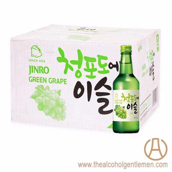 Jinro Chamisul Green Grape Soju 20 Bottle X 360ml Lazada Singapore