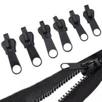 New 6pcs Instant Zipper Universal Instant Fix Zipper Repair Kit Replacement Zip Slider Teeth Rescue New Design For DIY Sew Door Hardware Locks Fabric