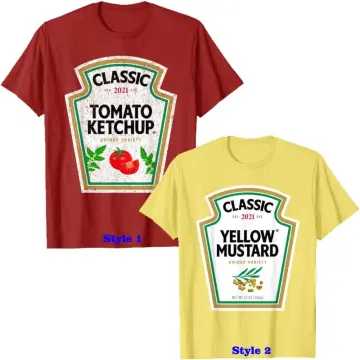 Honey Mustard Ketchup Costume Halloween 2021 Match T-Shirt