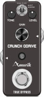 Amuzik Overdrive Guitar Effect Pedal Classic Pedals with Analog Overdrive Effects Pedals for Electric Guitar True Bypass