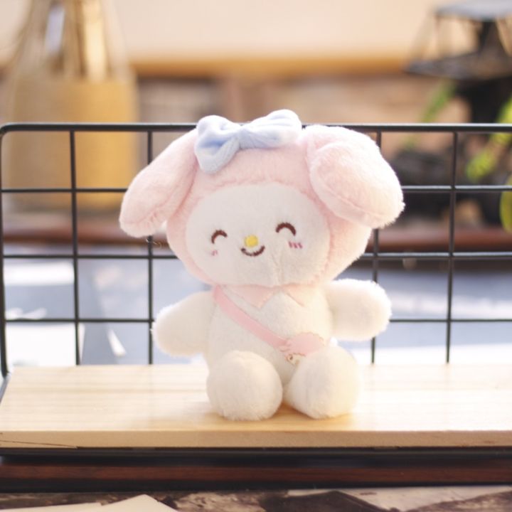 sanrio-ตุ๊กตา-kuromi-cinnamoroll-my-melody-hello-kitty-pom-pom-purin-อะนิเมะรูปการ์ตูนจี้เครื่องประดับของเล่นสัตว์น่ารัก