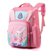 กระเป๋าเป้สะพายหลังสำหรับเด็กเกรด1 Tas Ransel Anak SD กระเป๋านักเรียนลายการ์ตูนน่ารักจุได้เยอะกระเป๋าหนังสือสำหรับเด็ก