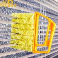 Useful Microfiber Window cleaning brush air Conditioner Duster cleaner with washable venetian blind blade cleaning cloth