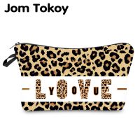 Jom Tokoy Water Resistant Makeup bag Printing Leopard Cosmetic Bag Organizer Bag Women Multifunction Beauty Bag hzb971