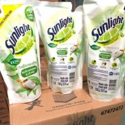 TÚI NƯỚC RỬA CHÉN BÁT SUNLIGHT 550g THIÊN NHIÊN MUỐI KHOÁNG