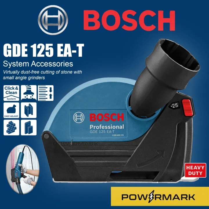 BOSCH GDE 125 EAT Professional Dust Extraction Guard for GWS 125 Angle