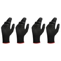 4Pcs Game Gloves for PUBG Sweat Proof Non-Scratch Sensitive Press Screen Gaming Finger Thumb Sleeve Gloves