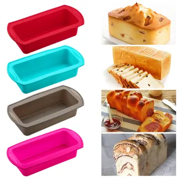 Silicone Bread Loaf Pan With Fluted Design, Food Grade Non-Stick