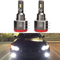 H15หลอดไฟ LED สำหรับออดี้มาสด้า โฟล์คสวาเกน VW สำหรับ Hi Beam ไฟทำงานกลางวันเย็นสีขาว72วัตต์7600LM 6000พัน