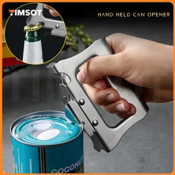 1pc Multifunction Can Opener Stainless Steel Safety Side Cut Manual Tin Jar Tin  Opener Cans Kitchen Tool Bottle Opener