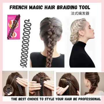 1PCS Fish Bond Waves Braider Tool Roller Lady French Hair Braiding