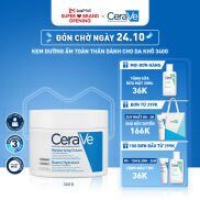 Kem dưỡng ẩm toàn thân cơ thể và da mặt Cerave Moisturizing Cream 340g