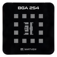 Mariew EMMC EMCP UFS BGA254 Black Reballing Stencil ตาข่ายดีบุก