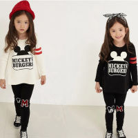 2022 Girls Clothes Sets Spring autumn Costume kids Clothing suit Two pieces Long Sleeve Baby toddler Children Ching 3-8Y