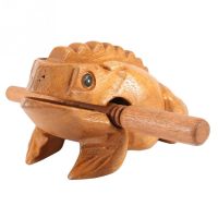 Thailand Traditional Craft Wooden Lucky Money Musical Instrument Home Office Miniatures Decorative Toy Kids Gift