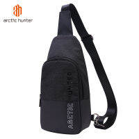 ARCTIC HUNTER Mens Casual Crossbody Bag Fit 7.9 Inch Male Chest Bags Travel Packs Waterproof Single Bag Man Sling Bolsos