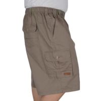 Middle-aged elderly mens summer plus size loose casual shorts cotton shorts thin secP7005