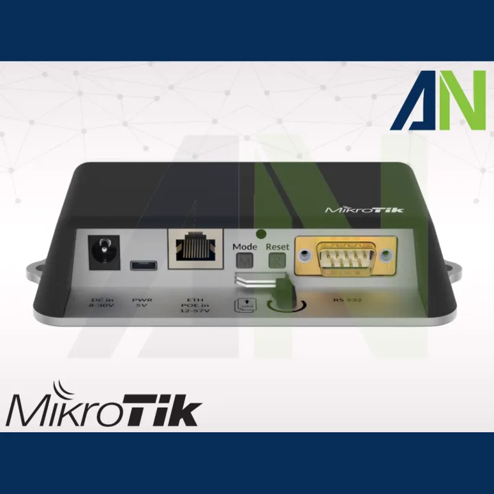 MikroTik Mobile Router LtAP mini LTE kit powered by USB, DC Jack and Passive PoE | RouterOS Security Hardened, Free Basic Support | Built-in GPS, Dual-SIM, WiFi4, 4G (LTE) CAT4 | DIN Rail kit | Low Power, Support Powerbank