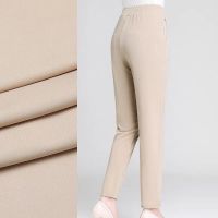 【KEEY】Summer womens office pants Plus Size Casual pants L~5XL A100