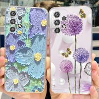 เคส A23สำหรับ Samsung Galaxy SM-A235F ฝาปิดมีสไตล์บางเคสโทรศัพท์นิ่มสำหรับ Samsung A23 5G เคส SM-A236U