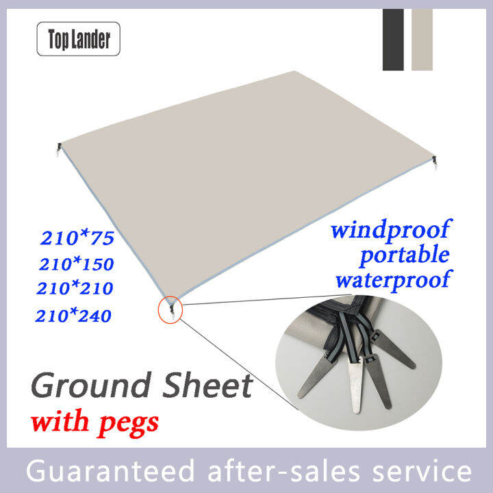 [Top Lander] COD Ultralight Ground Sheet with Peg Waterproof Tent