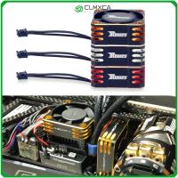 CLMXCA สำหรับจรวด RC สำหรับ1/8 1/10รถ RC อุปกรณ์ RC 16000RPM ความเร็วสูง40MM พัดลมทำความเย็นเคสระบายความร้อน