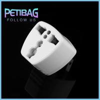PETIBAG 3 In 1 เอาท์เล็ท สากล 2 พินกลม ไฟฟ้า ซ็อกเก็ตตัวแปลง AU US UK ไปยัง EU อะแดปเตอร์ชาร์จ ปลั๊กไฟ AC