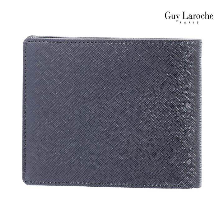 guy-laroche-กระเป๋าสตางค์พับสั้น-รุ่น-mgw0321-สีดำ