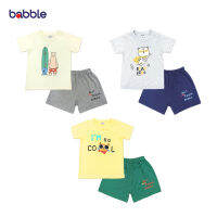 [คูปอง15%] BABBLE ชุดเซตเด็ก เสื้อยืดเด็ก กางเกงขาสั้นเด็ก ชุดเซ็ต (3 ลายให้เลือก) อายุ 1 ปี ถึง 7 ปี (proset069) BPS