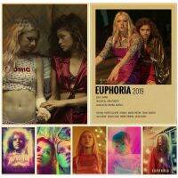 Vintage American Drama Kraft Canvas Euphoria Movie Poster-ภาพวาดคุณภาพสำหรับตกแต่งห้องนั่งเล่น Liyanhong2