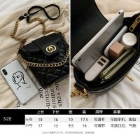 ins best selling bag 2021 new trendy winter chain bucket bag niche design Women bags simple shoulder