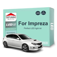 LED ภายในหลอดไฟชุดสำหรับ Subaru Impreza 1990-2021รถ LED อ่านโดมลำต้นยานพาหนะโคมไฟ C An BUS ข้อผิดพลาดฟรี100