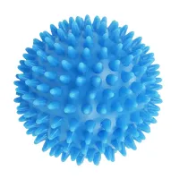 Spiky Massage Ball, Hard Stress Ball 7.5cm for Fitness Sport Exercise (sky blue)