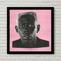 ไทเลอร์ผู้สร้าง Igor อัลบั้มเพลงปกคลุมโปสเตอร์ผ้าใบพิมพ์ลายภาพวาดตกแต่งบ้าน (ไร้กรอบ)