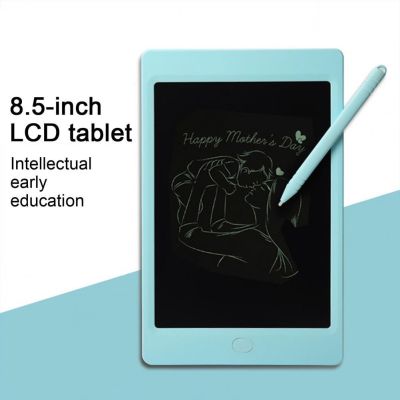 【YF】 1set 8.5 Inch LCD Screen Graffiti Smart Digital Writing Tablet Board Drawing Waterproof Handwriting Pad Board Pen